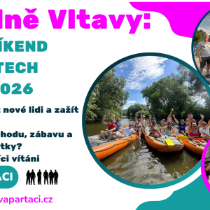 Na vlně Vltavy - Chill víkend na raftech 7.-9.8.2026